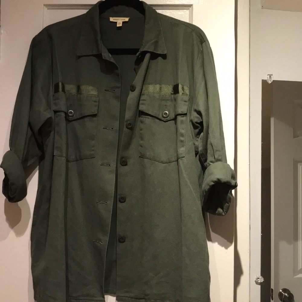 Silence + Noise Utility Shirt Jacket - Picture 2 of 2
